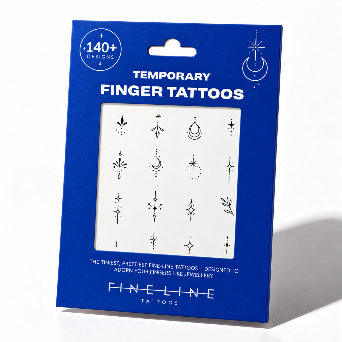 Fine Line Temporary Tattoos® — Finger Pack