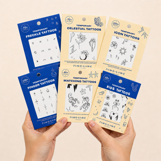 Complete Temporary Tattoo Collection — All 6 Packs