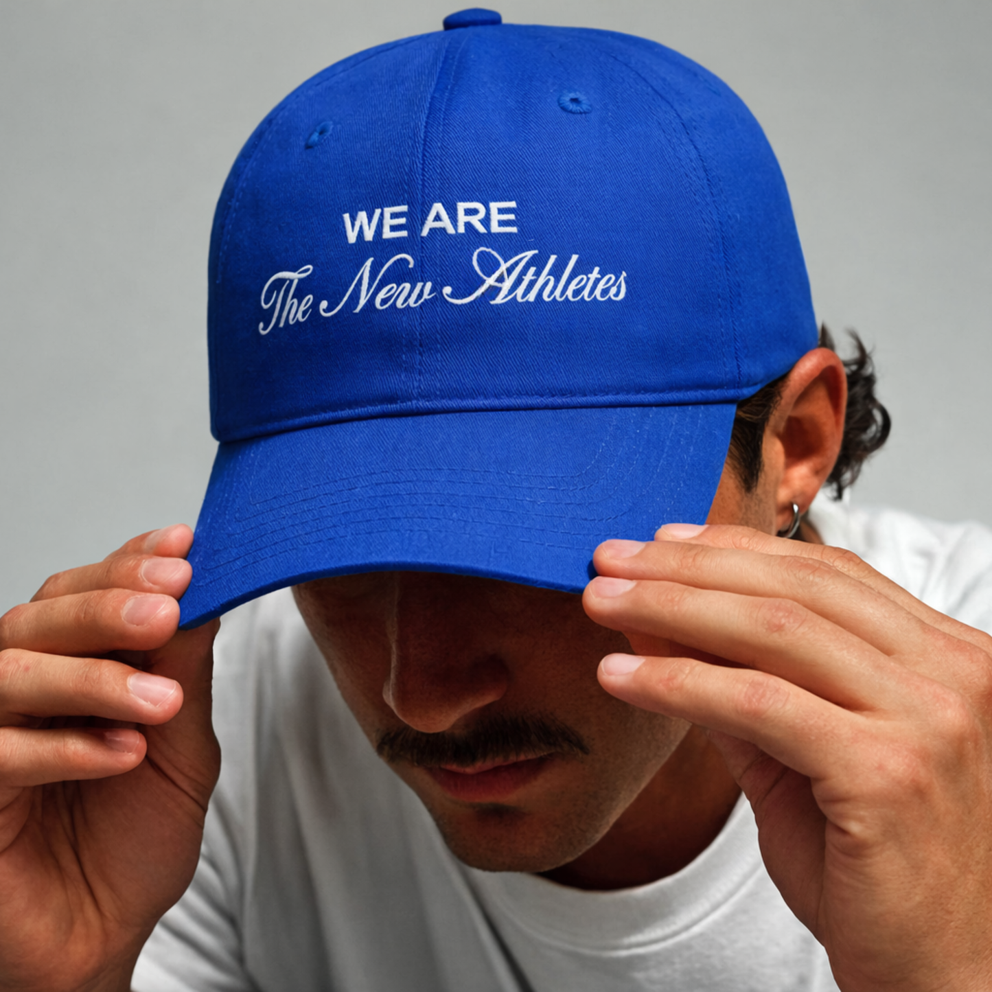 THE FINE LINE CAP - BLUE
