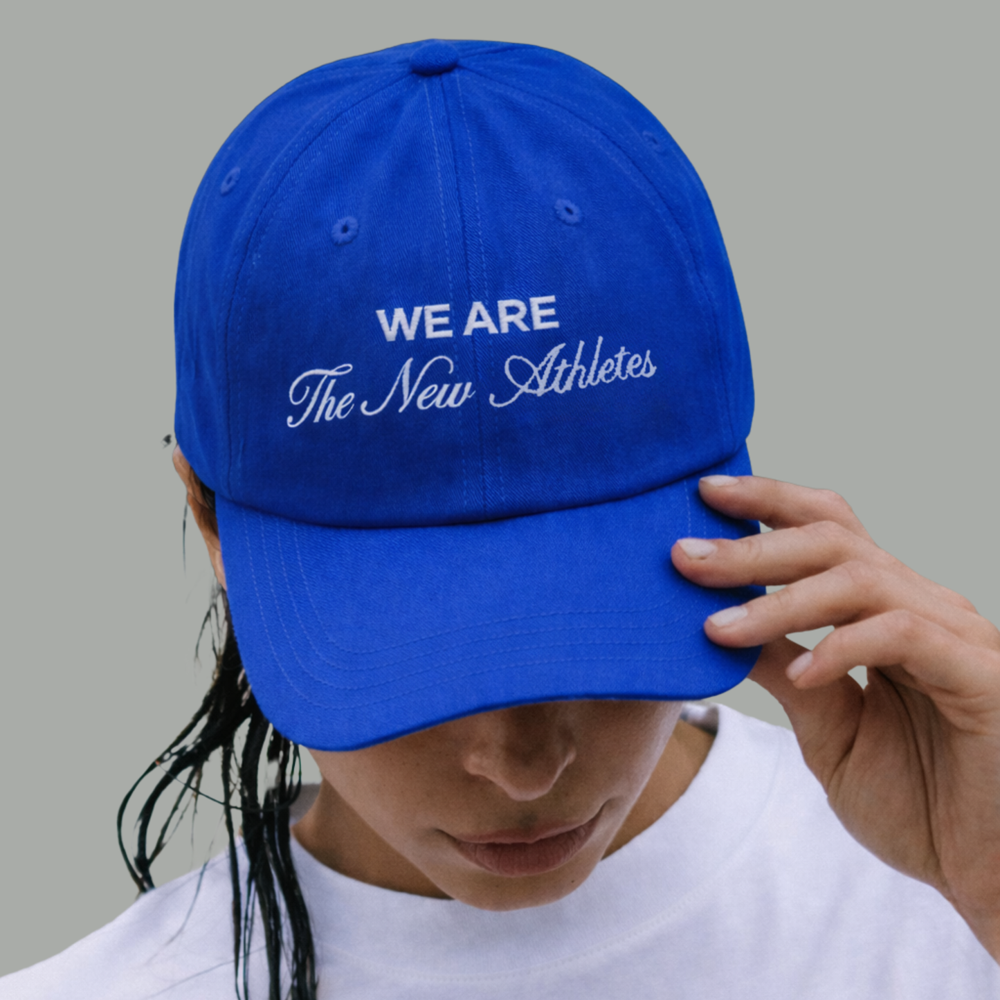 THE FINE LINE CAP - BLUE
