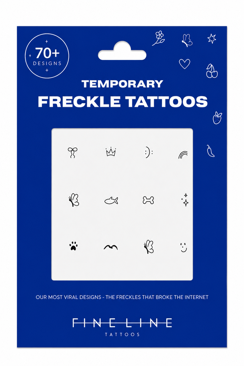Fine Line Temporary Tattoos — Freckle Pack