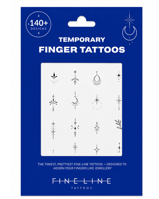 Fine Line Temporary Tattoos® — Finger Pack