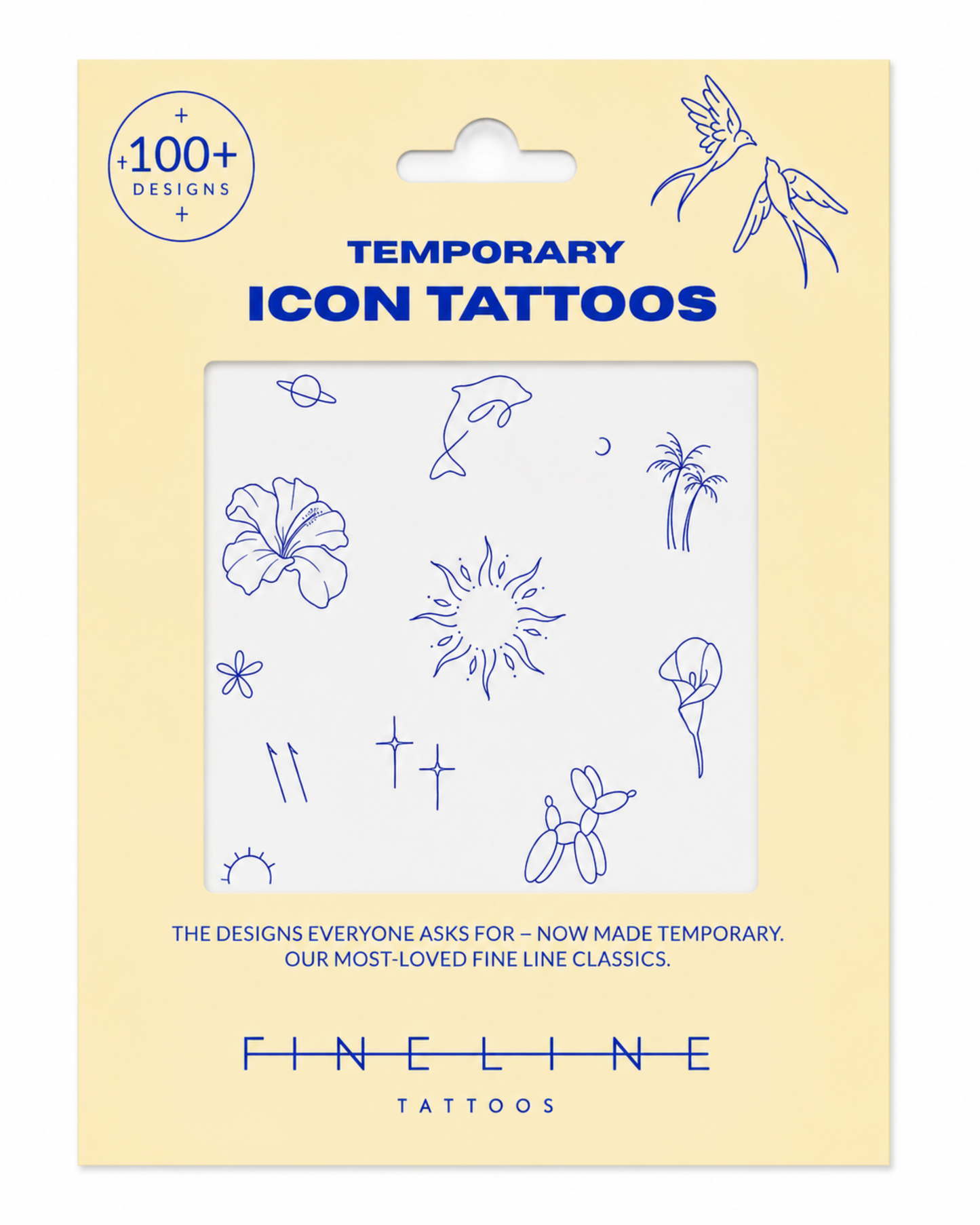 Fine Line Temporary Tattoos® — Icon Pack