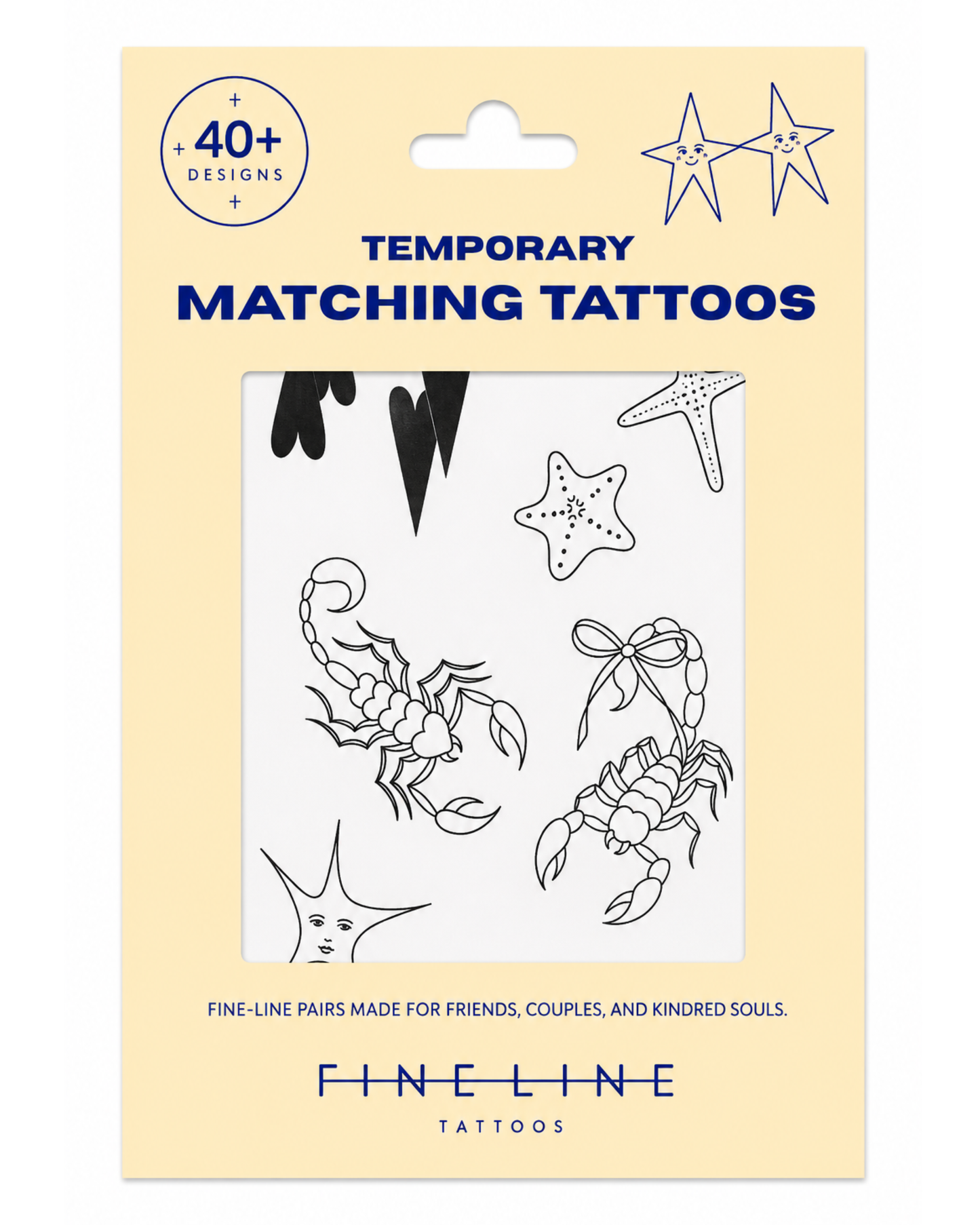 Fine Line Temporary Tattoos® — Matching Pack