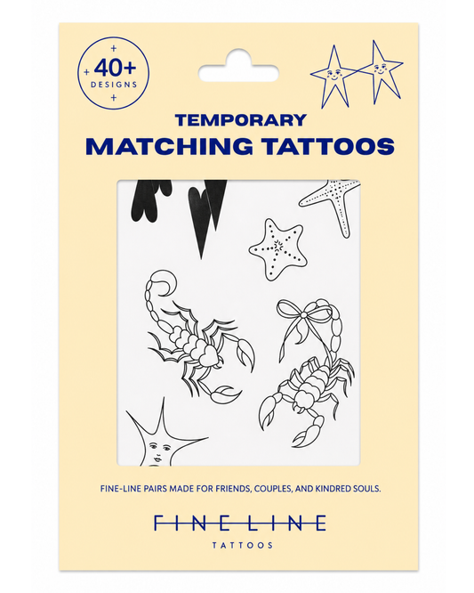 Fine Line Temporary Tattoos® — Matching Pack