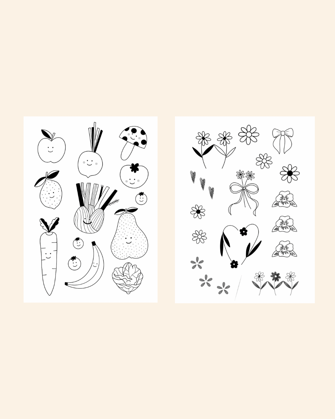 Complete Temporary Tattoo Collection — All 6 Packs