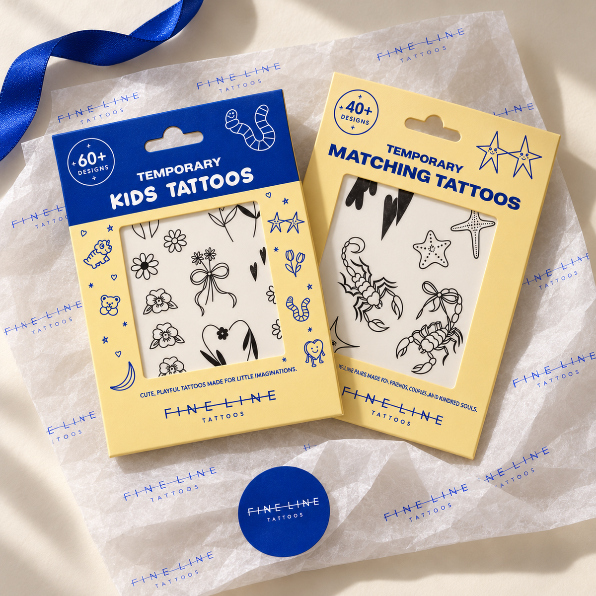 The Kids Tattoo Party Gift Set