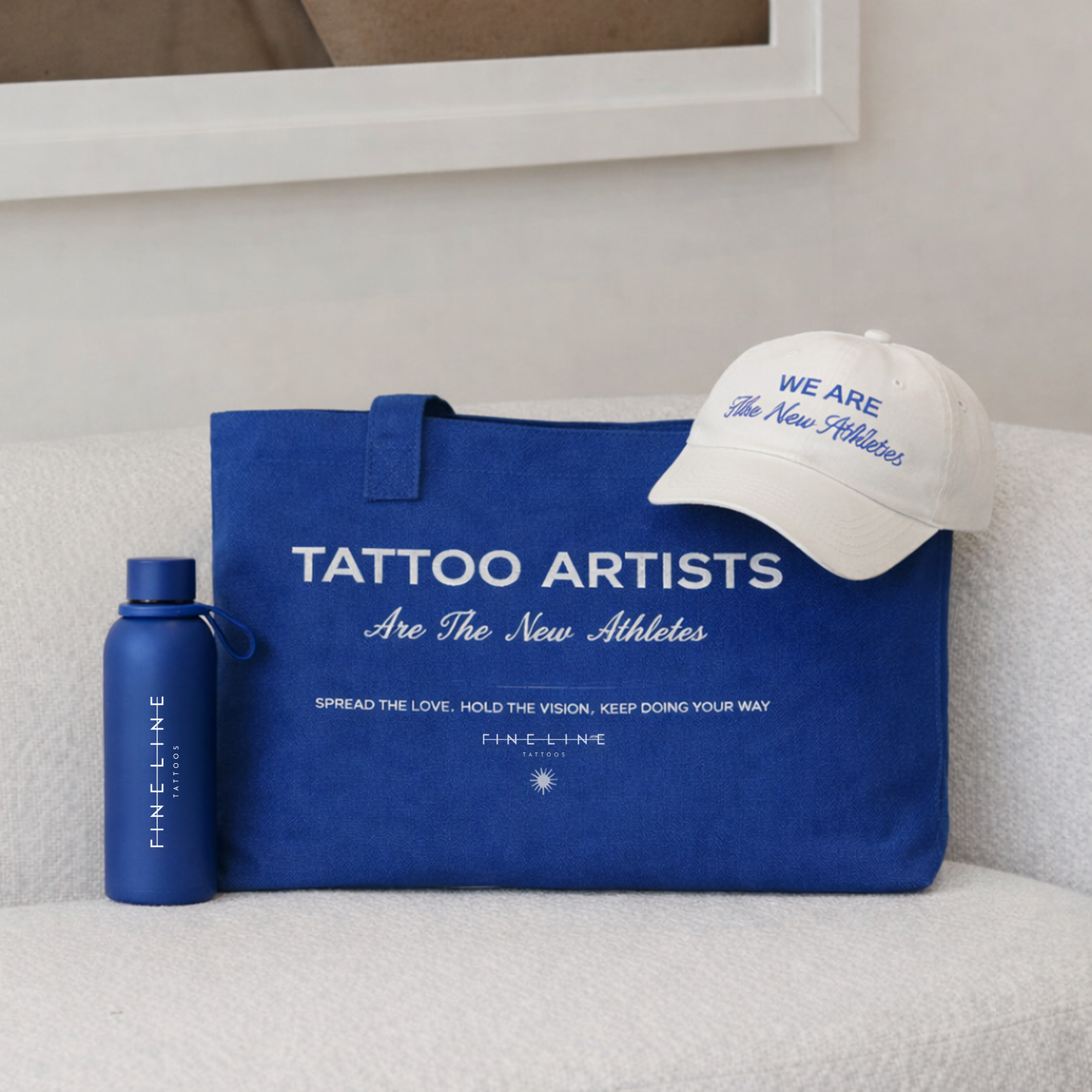 THE FINE LINE CAP - WHITE