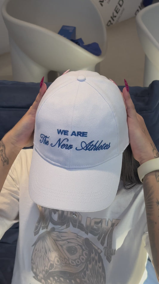 THE FINE LINE CAP - WHITE